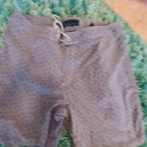 nwt men's 34 blue original paperbacks swim trunks